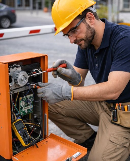 Automated Gate Motor Detail